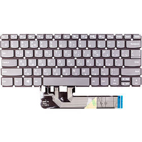 Клавіатура для ноутбука Lenovo ThinkBook 13S-IML, сіра