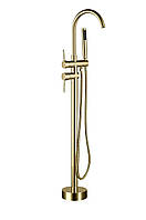 Змішувач для ванни підлоговий VBI MILANO золото