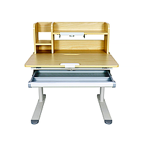 Дитячий стіл-трансформер FunDesk Invito Grey + дитячий стілець FunDesk SST3L Grey, фото 5