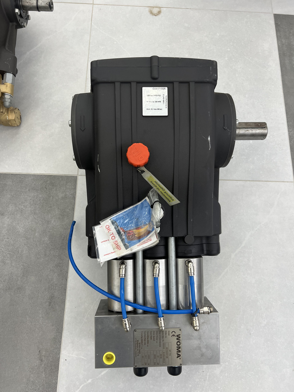 HAWK GXX 1710SR 17Л 1000БАР помпа насос надвисокого тиску, фото 1