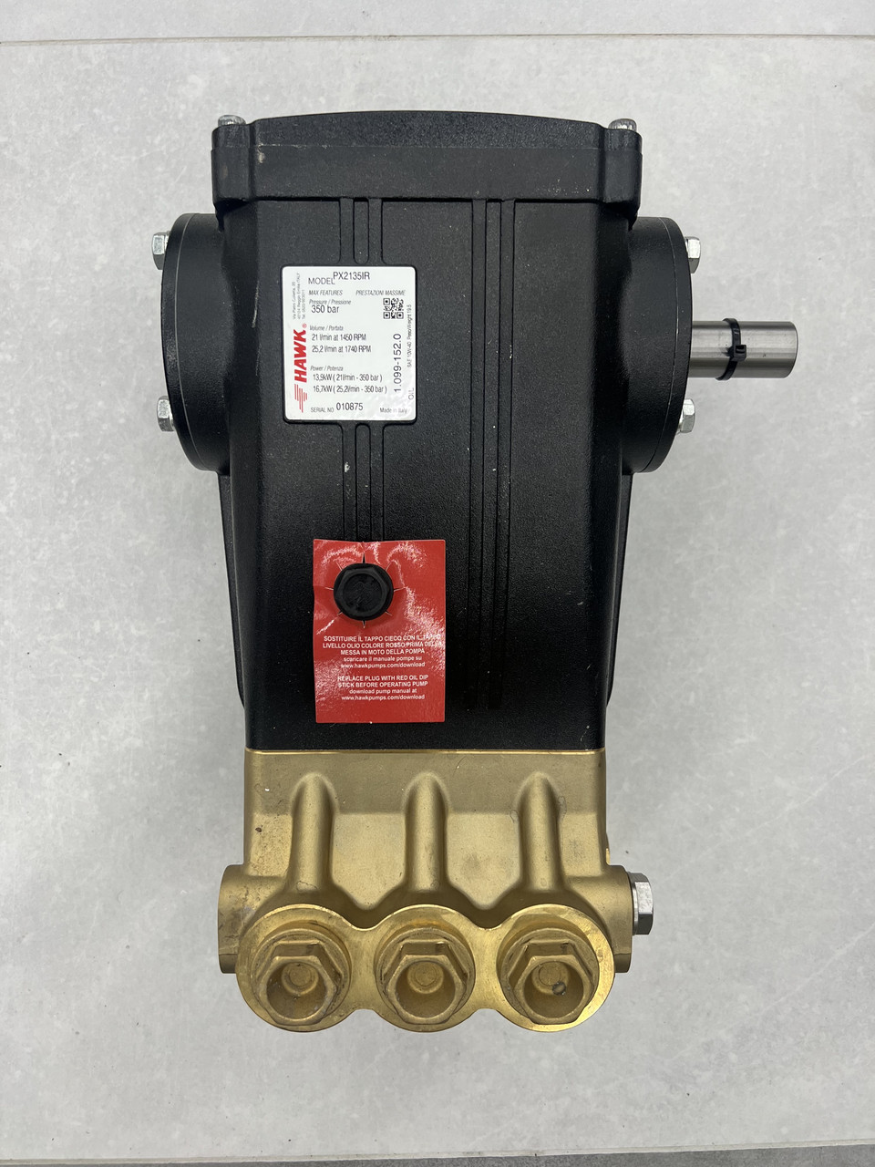 Помпа hawk 2135IR 21Л 350бар помпа насос високого тиску, фото 1