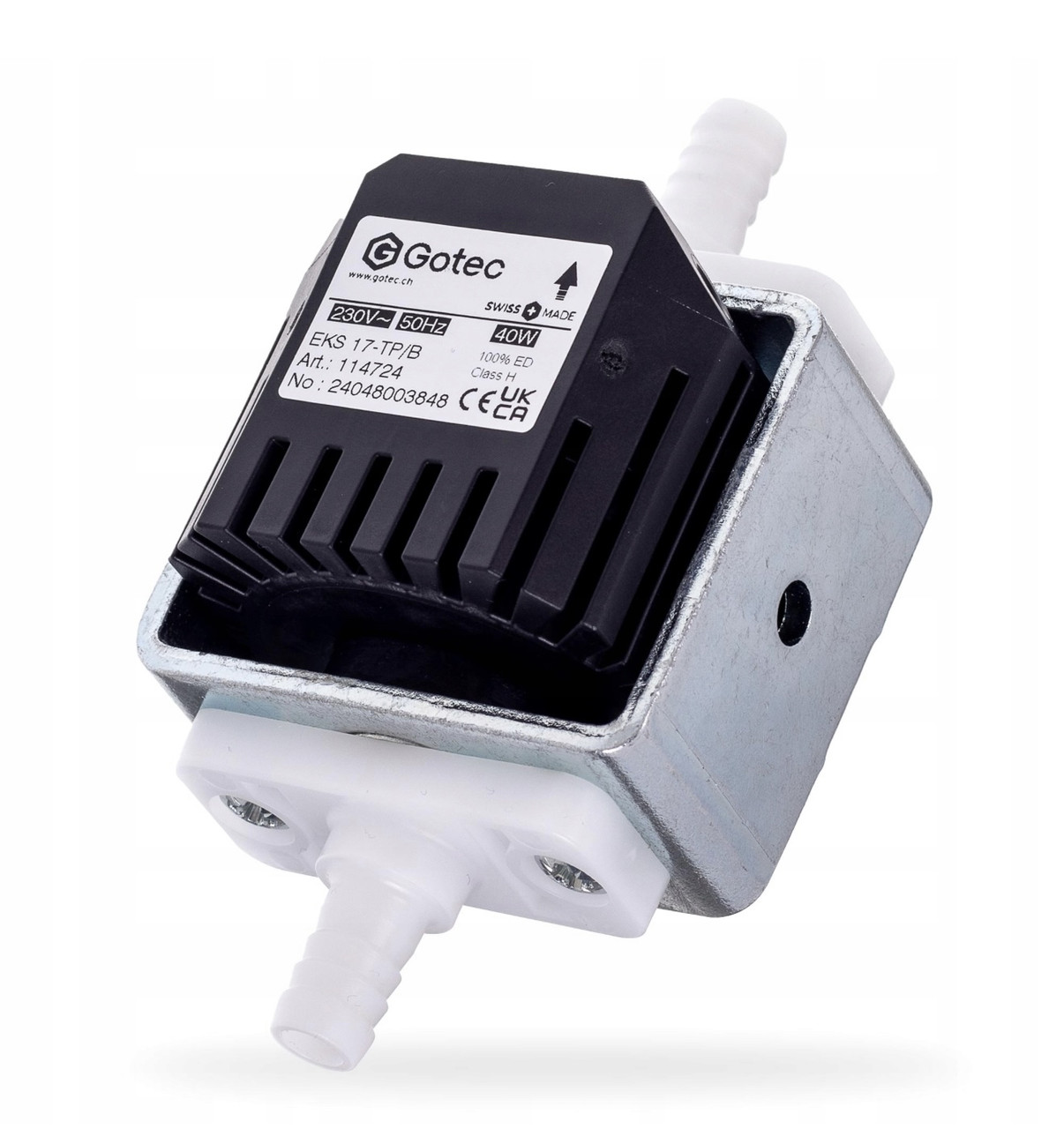 Оригінальний насос GOTEC для мийних пилососів KARCHER PUZZI 100 200 8/1 10/1 10/2 (EKS 17-TP/B), фото 1