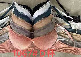 Ніжні гарні ліфчики Чашка Д. Ліфчики чашка, гіпюр (1034D)