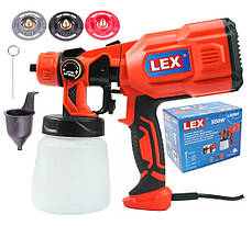 Краскораспылитель для покраски LEX LXES01 550 230В 100–200 мл/мин 160 л/мин, фото 3