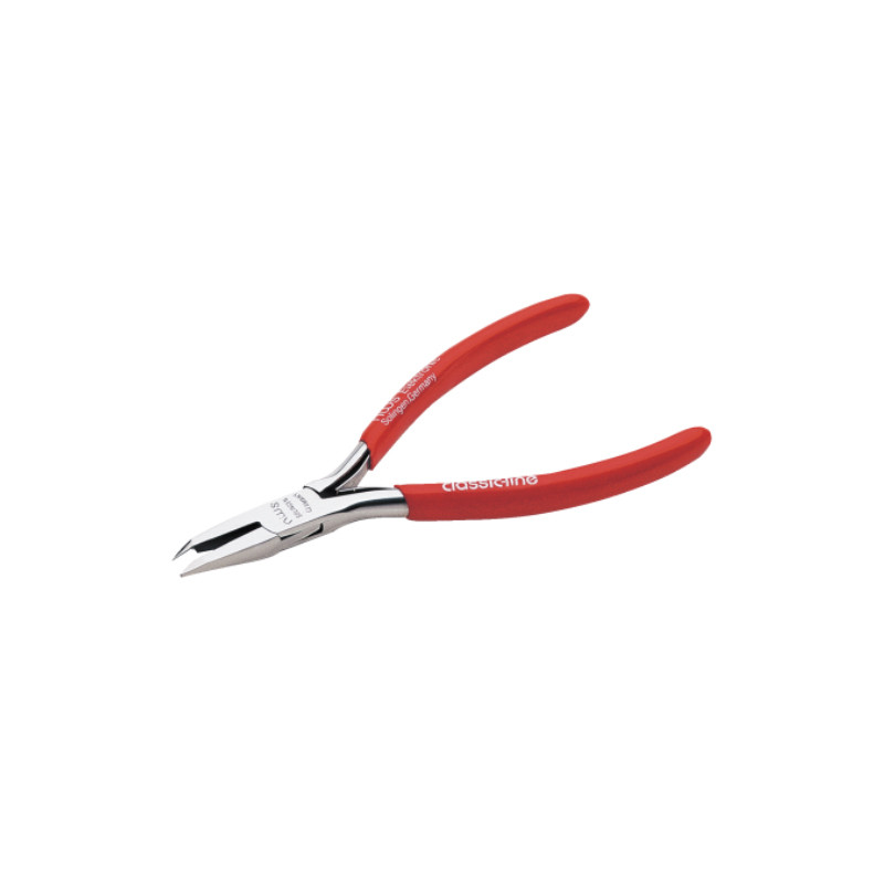 Кусачки діагональні з кутом різу 40°(до м'якого дроту Ø≤ 0.6 мм) L=110 мм NWS 051-72-110, фото 1