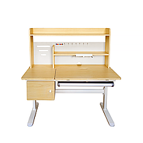 Дитячий стіл-трансформер Cubby Toru Grey + стілець FunDesk SST3L Grey, фото 2