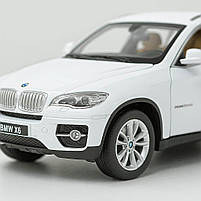 Машинка металевa Автопром BMW X6 1:32 біла — світло, звук, відкривні двері, арт. 68311-3, фото 4