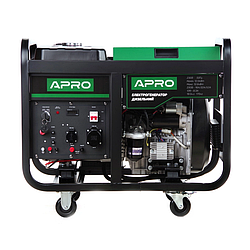 Генератор дизельний 4-х тактний DG-120Е 12,0/12,8 кВт (мідна обмотка, електро запуск) APRO