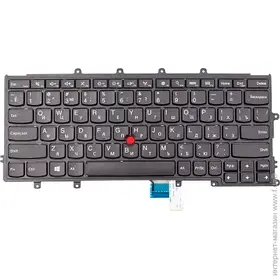 Клавіатура для ноутбука Lenovo ThinkPad A275, чорна, чорний фрейм