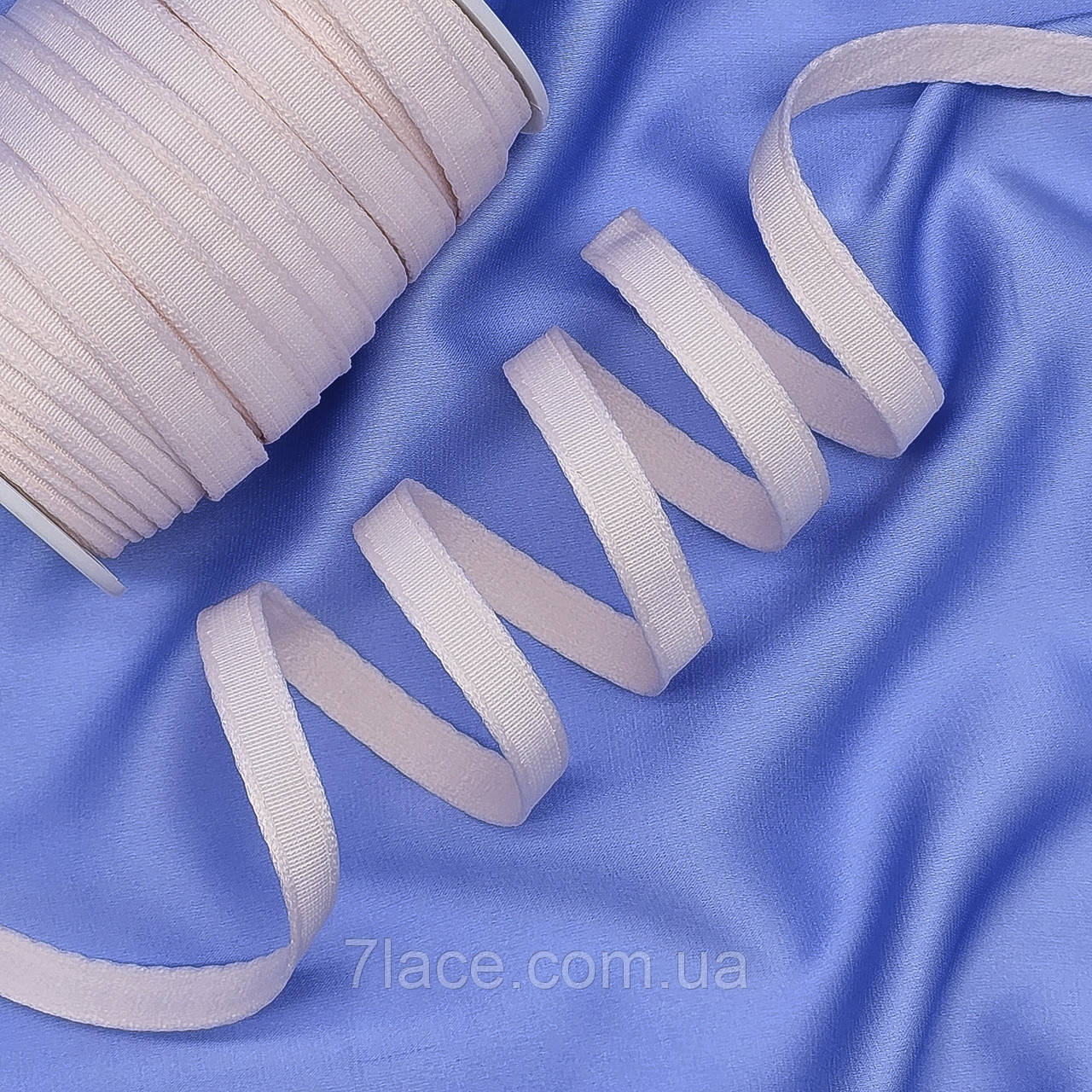 Тунельна стрічка для метал.каркасів / колір пудровий / ширина 1 см / замовлення від 1 метра, фото 1