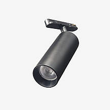 Led cвітильник трековий Light Club 220V 18w 4000К чорний поворотний WL-208С-18-4-BK, фото 2