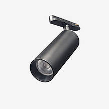 Led cвітильник трековий Light Club 220V 18w 4000К чорний поворотний WL-208С-18-4-BK, фото 3