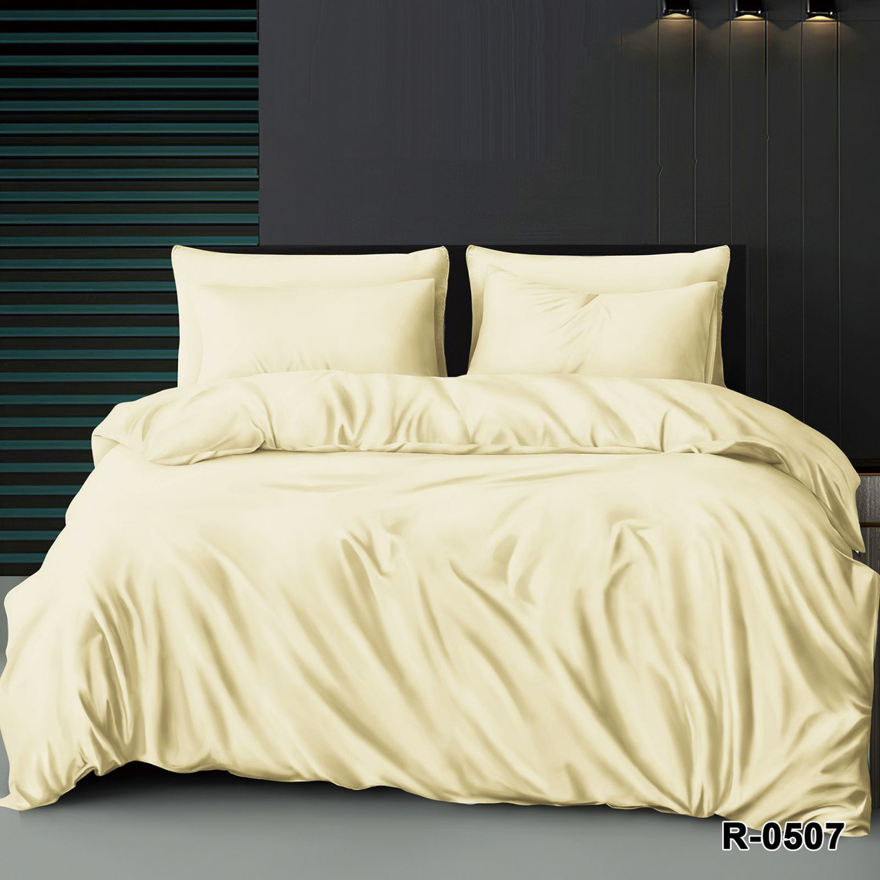 Комплект постільної білизни в Коробці Тет-@-Тет євро 0507 ранфорс Ваніль, фото 1