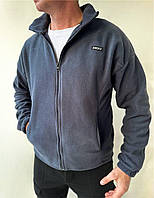 Мужская теплая флиска на молнии Мужская теплая флисовая кофта на молнии