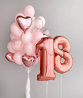 Набір кульок на 18-річчя