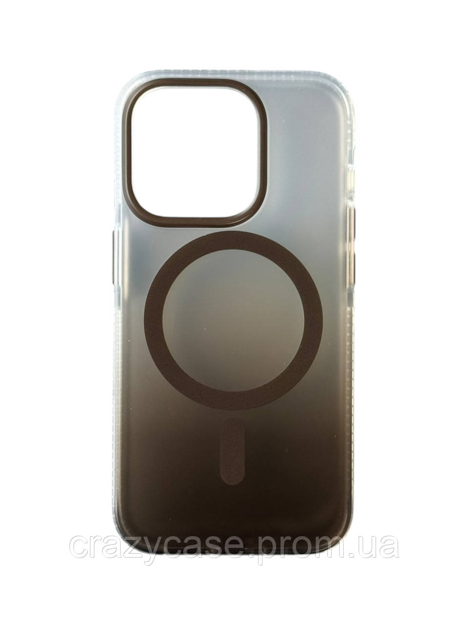 Чохол Gradient Case with MagSafe для iPhone 15 ProMax (brown), фото 1