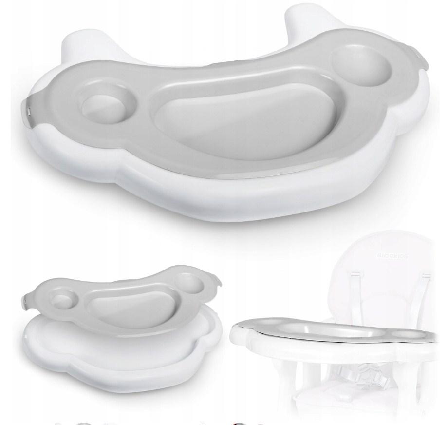 Піднос для стільчика для годування Ricokids Sinco сірий, фото 1