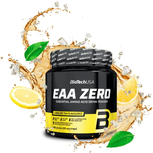 Амінокислоти BCAA BioTech EAA ZERO 350 гр лимон