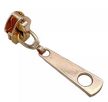 Бігунки для блискавки Спіраль тип 10 золото