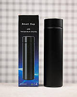 Термос з індикатором температури чорний 500 мл РП6352 ТМ