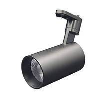 Led cвітильник трековий Light Club 220V 24w 4000К чорний поворотний WL-209С-24-4-BK, фото 2