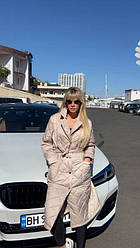 Женская куртка ; Цвет: черный бежевый ; Размер 42/46 48/52 ;