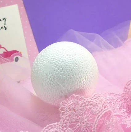 Пінопластова кулька, Ø 6 см, фото 2