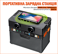 Зарядні станції ALLPOWERS 288 Вт/год Портативна переносна зарядна станція 300-вт Портативні електростанції для квартири
