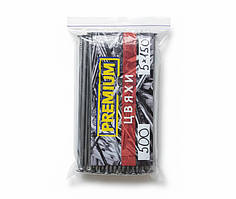 Цвяхи будівельні 5.0 х 150 мм 500 грам в пакеті