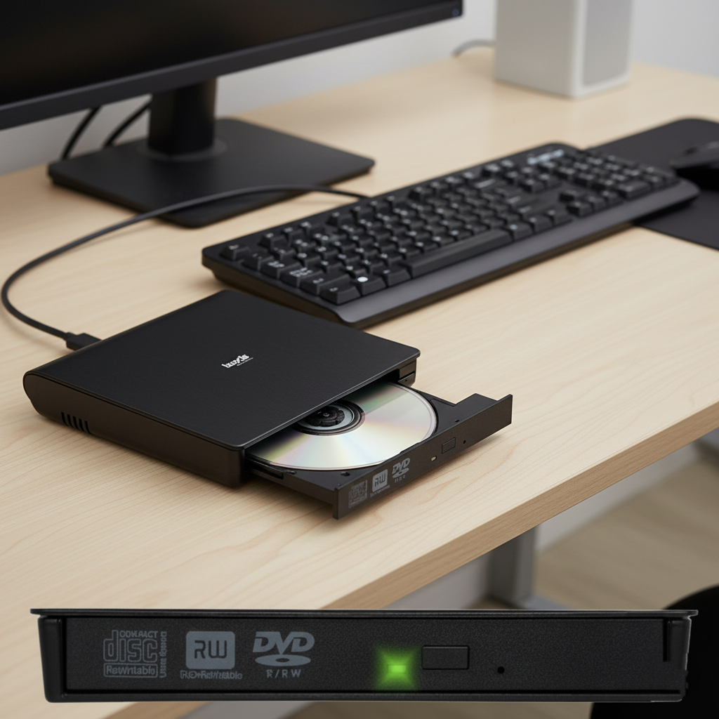 Зовнішній привод + CD/DVD-рекордер Izoxis 26083, фото 1