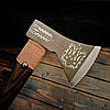 Подарунковий набір шампурів "Гайдамак" у дерев'яному кейсі., фото 10