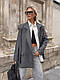 Женское Платье-пиджак ; Цвета: Черный, шоколад, графит ; Размеры: 42-44; 46-48 ;, фото 6