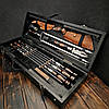 Набір шампурів у дерев'яному кейсі "Лісник Браун", фото 4
