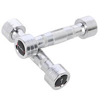 Гантелі з хромованої сталі CHD HMS 1 кг*2 10 кг*2шт