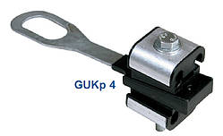 Натяжний анкерний затискач GUKp 4 4х(16-35) для анкерного кріплення проводів до 35 мм²