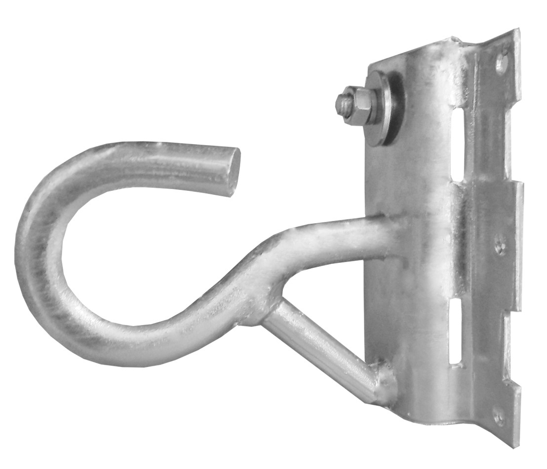 Гак універсальний CSC 16 uz, оцинковане залізо, діаметр 16 мм, вага 0.73 кг, фото 1