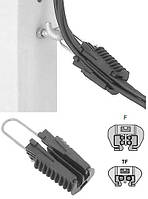 Анкерний затискач клиновий PC 63 F27 для проводів вводу в будинок 2х6-4х25