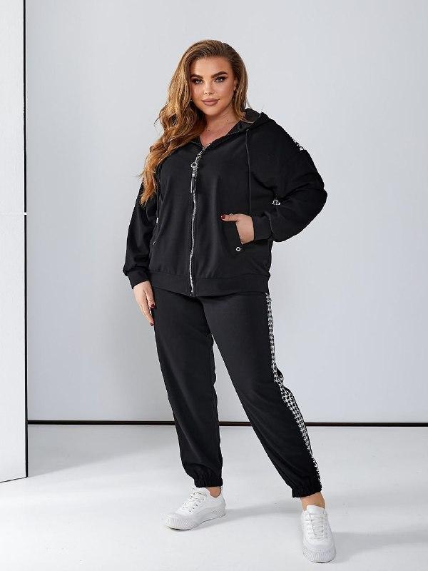 Женский спортивный костюм ; Разные цвета ; Размеры: 48-50(S) 52-54(M) 56-58(L) ;, фото 1