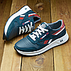 Чоловічі шкіряні кросівки (натуральна шкіра) сині демісезонні, чоловіче взуття весна осінь, розміри 40-45, фото 6