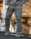 Тактичні штани MAXIMUS софтшел з адмін-карманами світло-сірі ПП7982 ТМ, фото 2