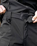 Польовийні штани MAXIMUS софтшел з адмін-карманами dark grey ПП7987 ТМ, фото 5