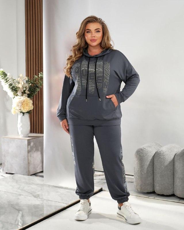 Жіночий спортивний костюм; Різні кольори; Розміри: 48-50(S) 52-54(M) 56-58(L);, фото 1