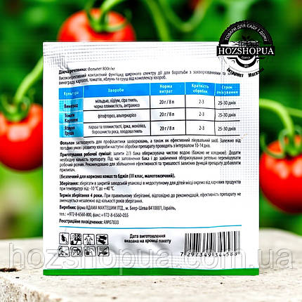 Фунгіцид Фольпан ВГ Adama, 20 г, фото 2