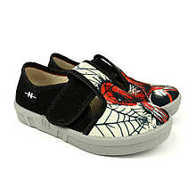 Текстильні тапочки для хлопчика Spider-Man тм Waldi
