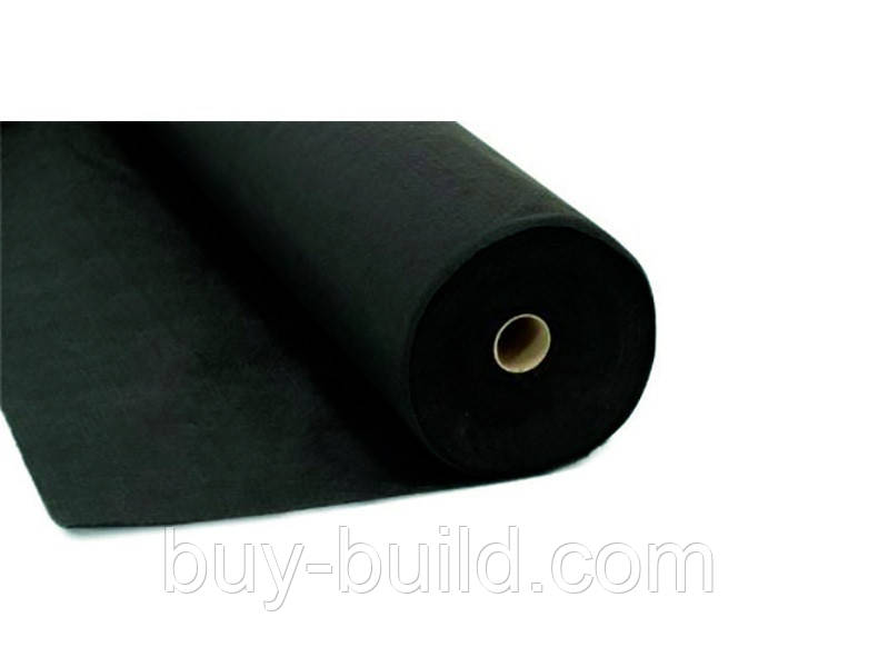 Мембрана Геотекстиль GEOTEX Black 100 / 1,5 м/вис.х 50м/п (75 м.кв.рул), фото 1