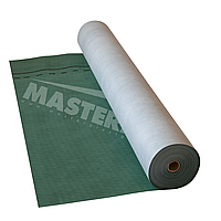 Мембрана супердиф.MASTERMAX 3  EXTRA 165гр/м.кв.(зелененька) 75м.кв,1,5 м/вис.