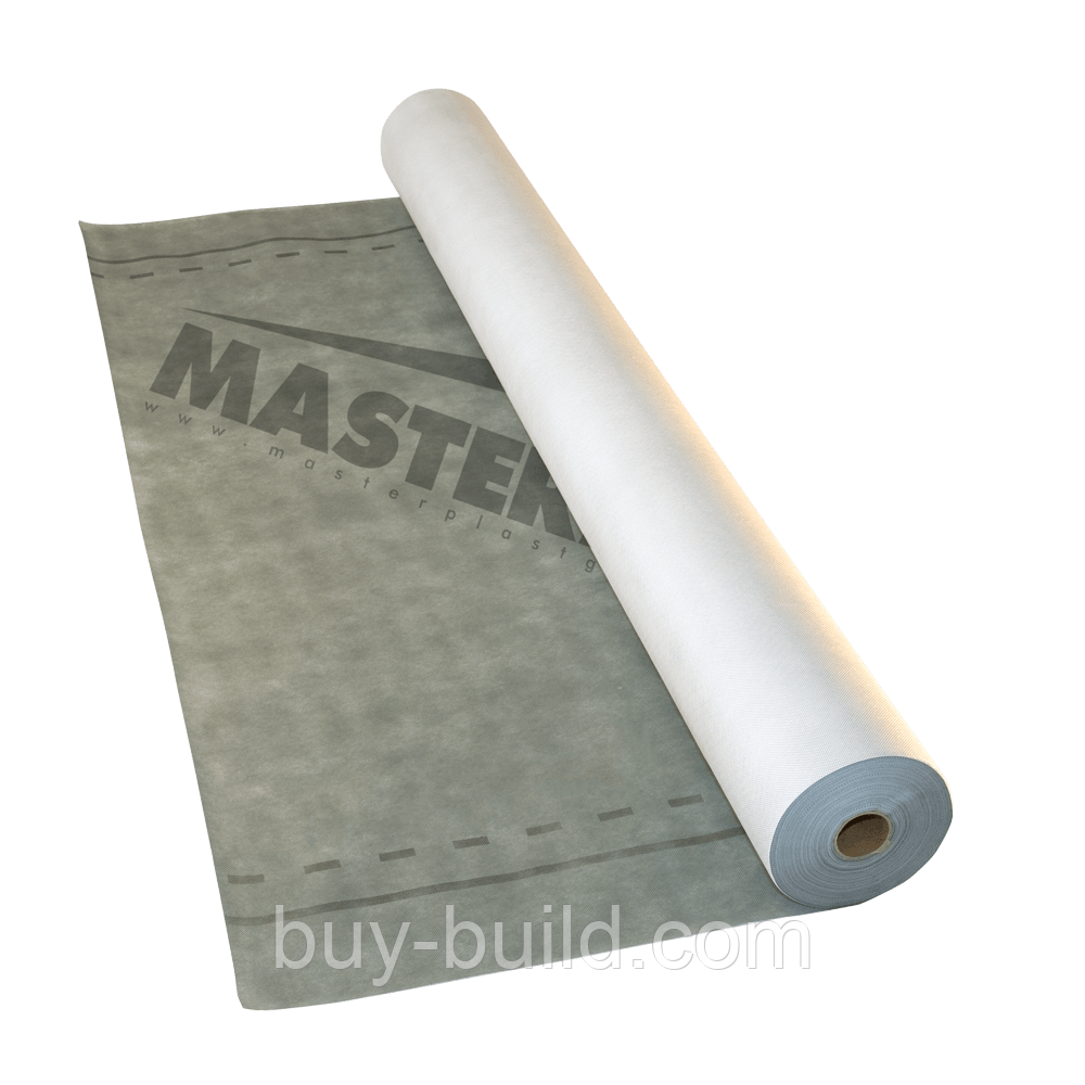 Мембрана супердиф.MASTERMAX 3 ECO 115гр/м.кв.( сіра) 75м.кв,1,5 м/висота., фото 1
