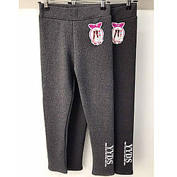 Лосини з білим хутром для підлітків "Фабричний Китай" Розміри: 9,10,11,12 років (16362)