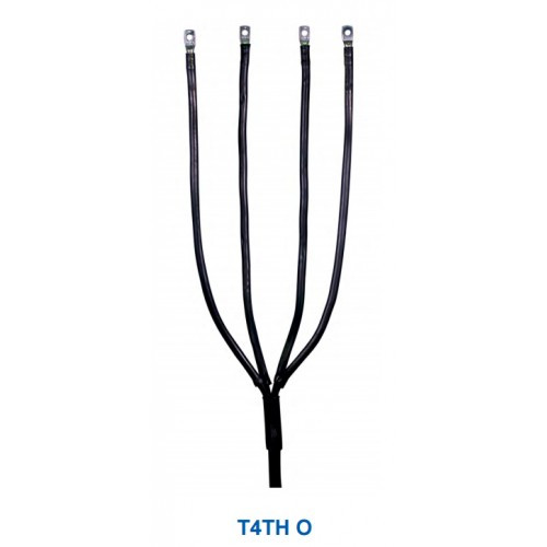 Кабельна муфта T4TH I 16-70 без наконечників, для чотирижильного кабелю, з номінальною напругою до 1 кВ, фото 1