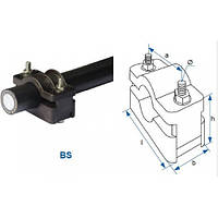 Кабельний хомут BS 87-106, поліамід, механічна міцність 150 Н/мм2, діаметр кабелю 87-106 мм